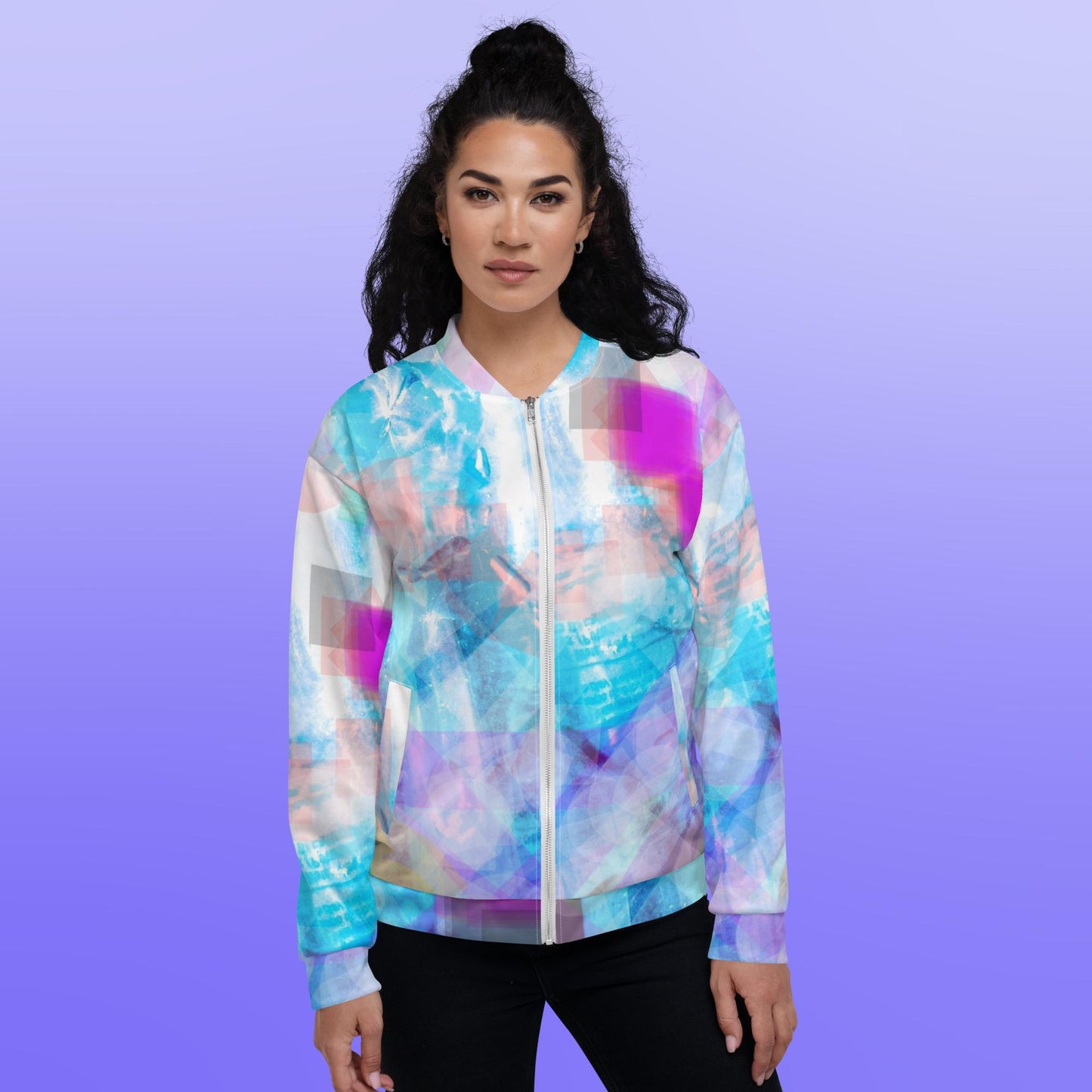 Heck Yeah:  Unisex Bomber Jacket