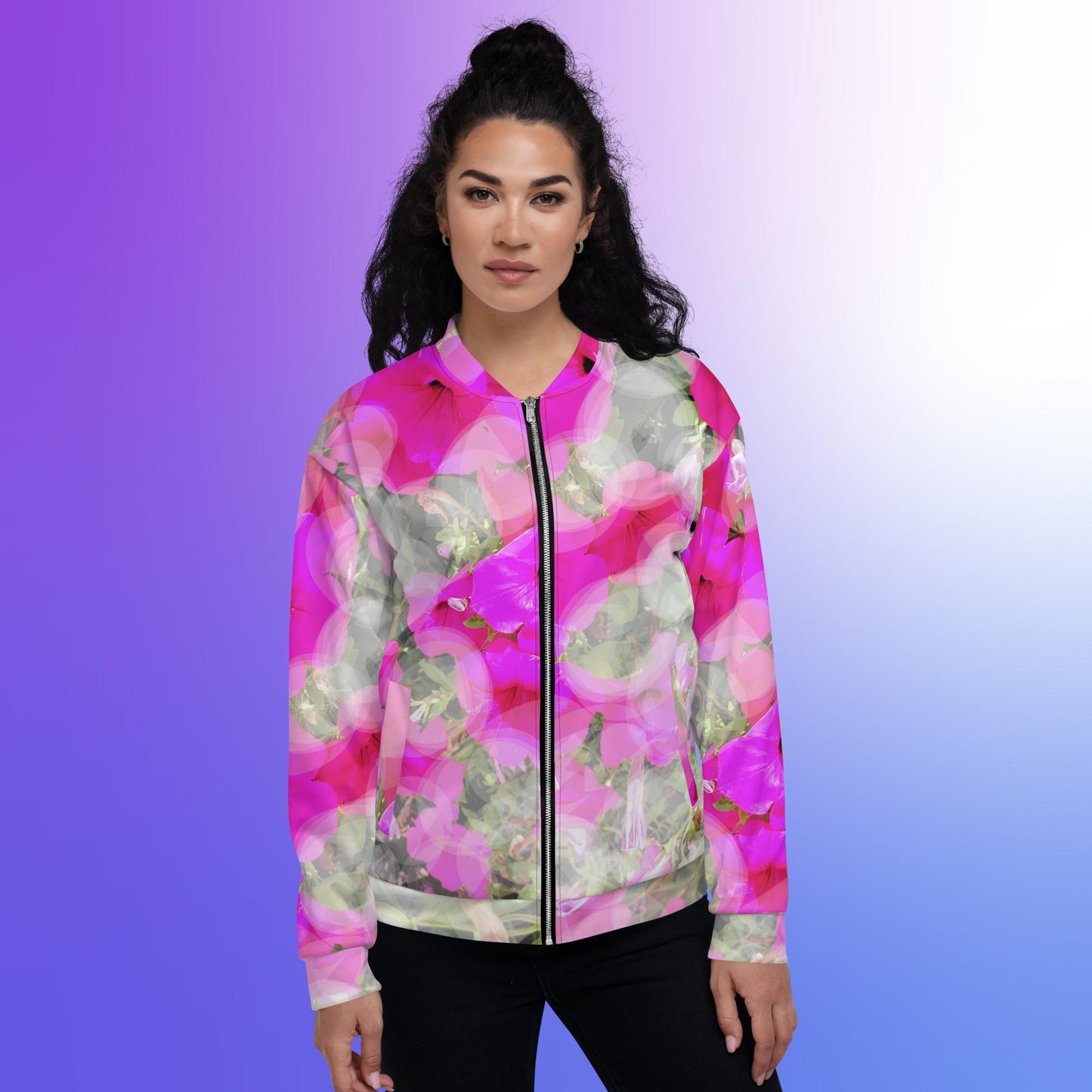 Pretty Orbs:  Unisex Bomber Jacket