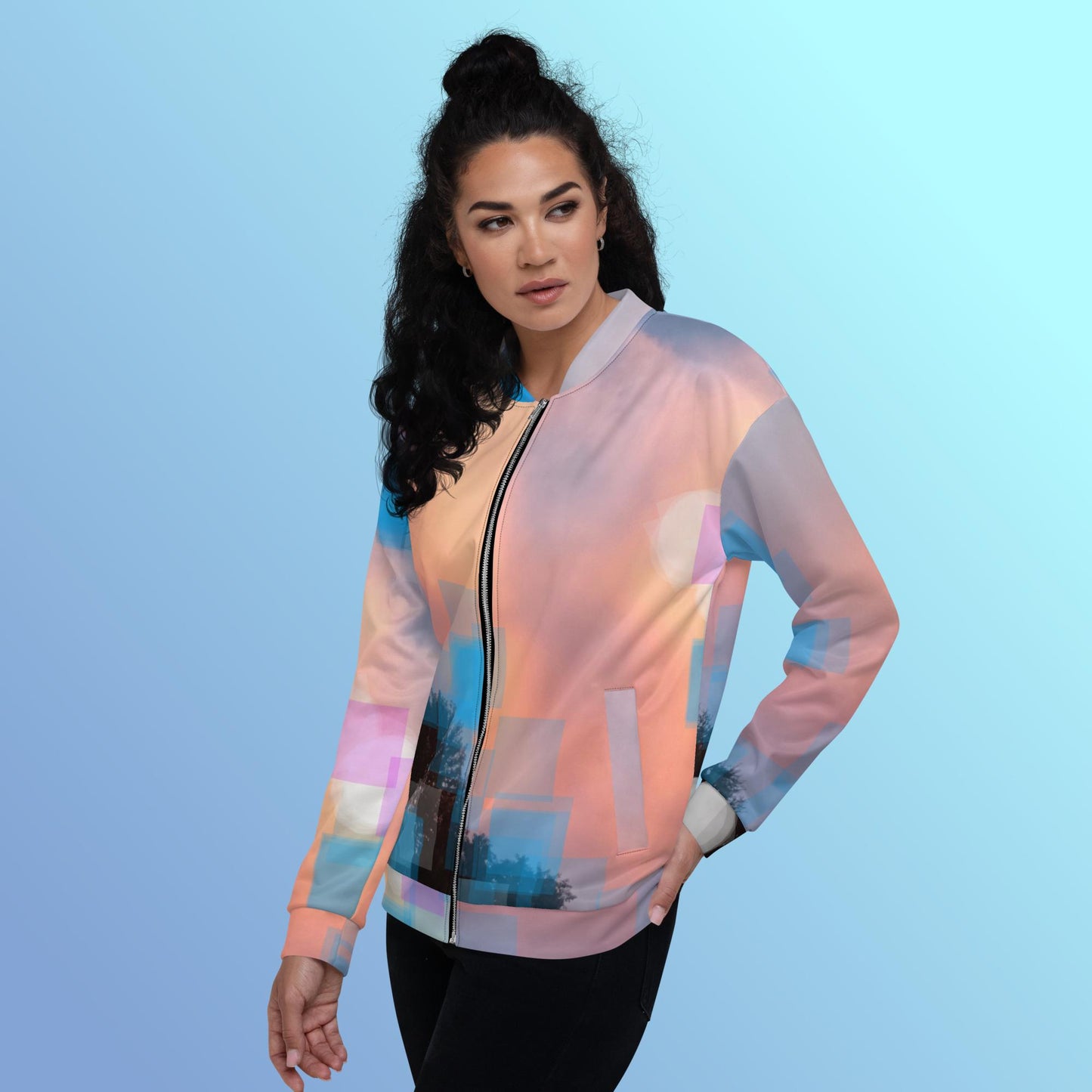 Venusian Evening:  Unisex Bomber Jacket