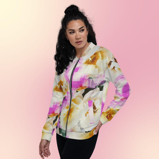 Divine Bouquet II:  Unisex Bomber Jacket