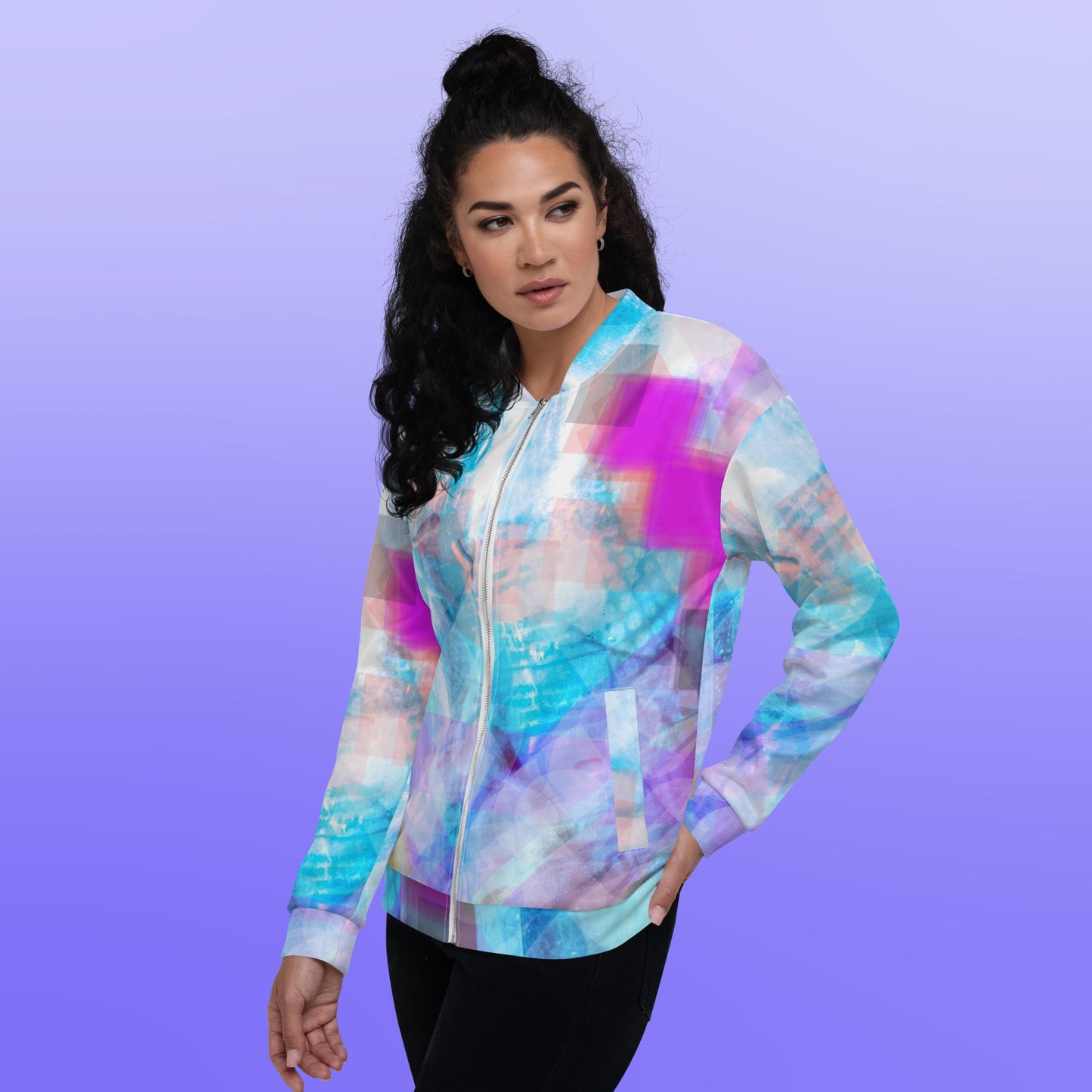 Heck Yeah:  Unisex Bomber Jacket