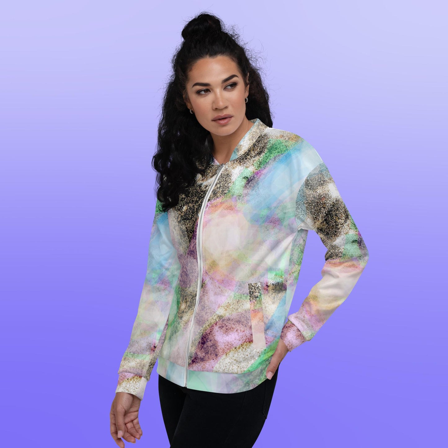 Bliss Rays:  Unisex Bomber Jacket