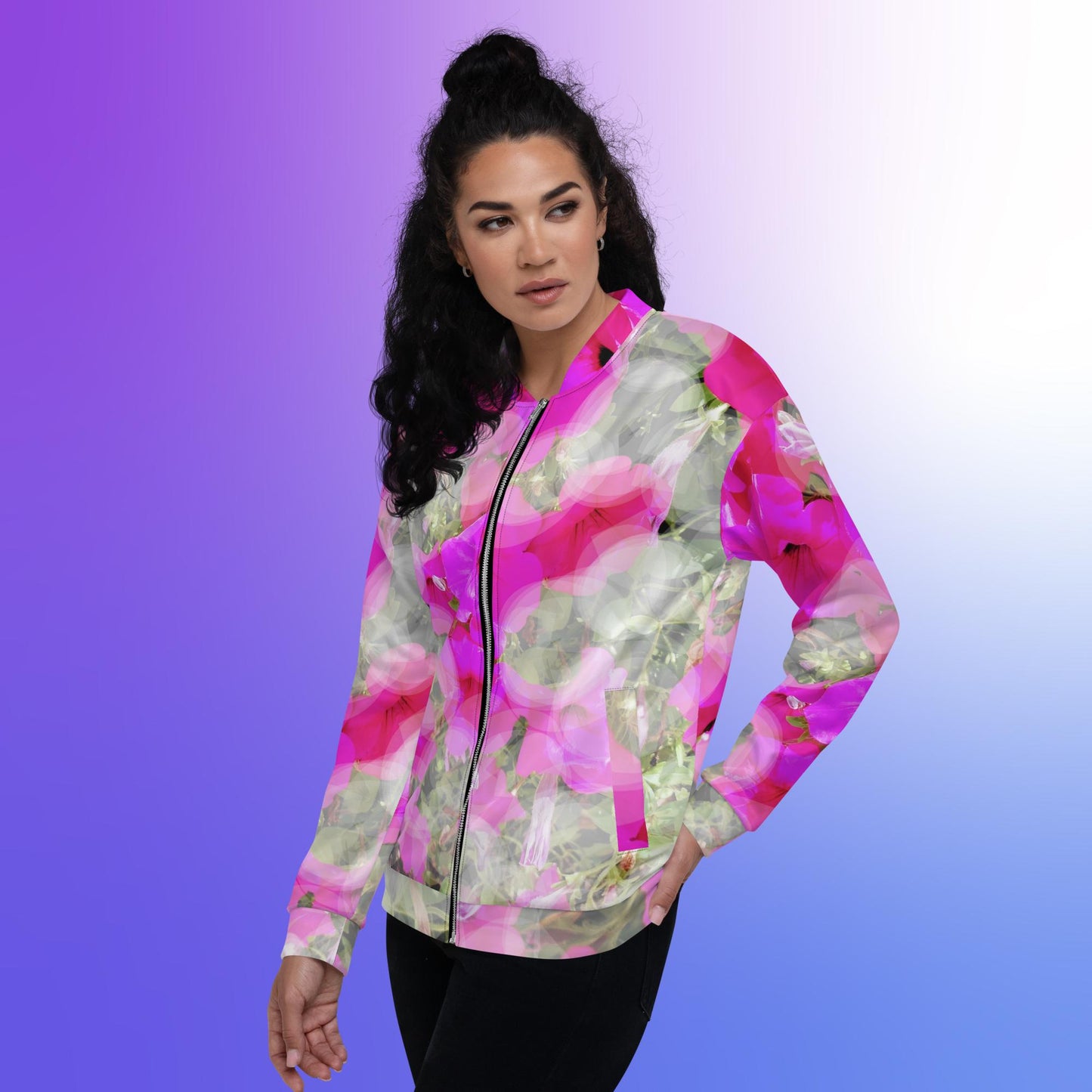 Pretty Orbs:  Unisex Bomber Jacket