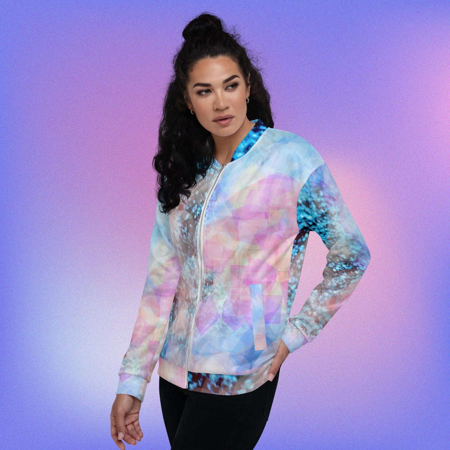 Glowy:  Unisex Bomber Jacket