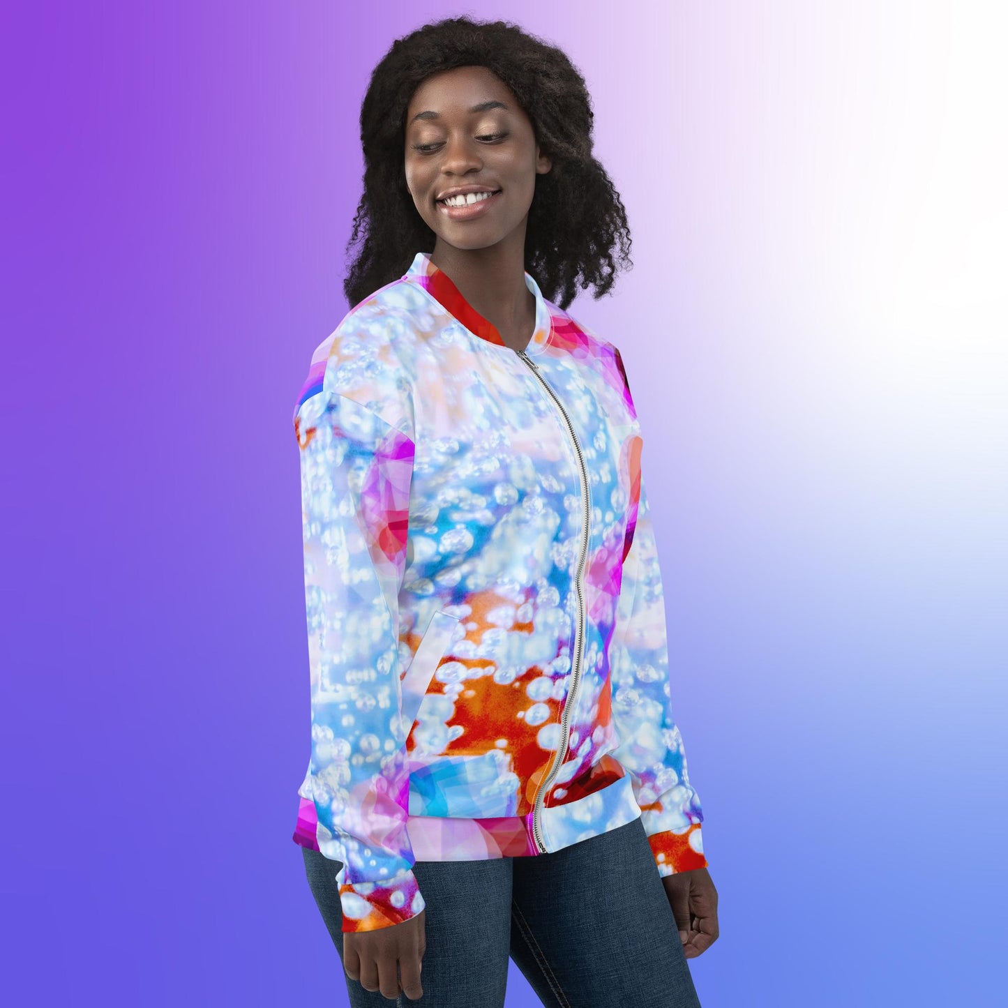 Effervescent:  Unisex Bomber Jacket