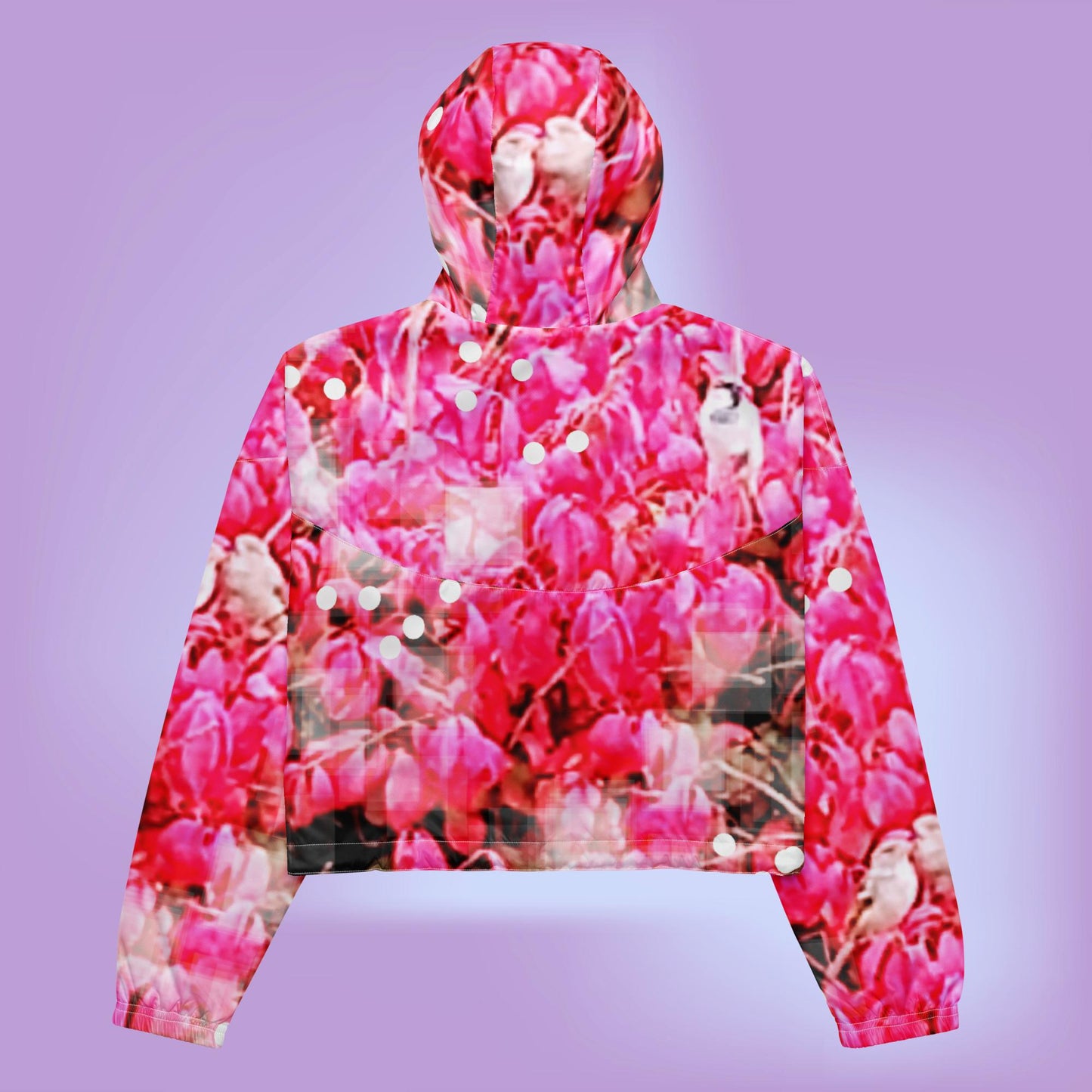 Sweet Birds:  Women’s cropped windbreaker