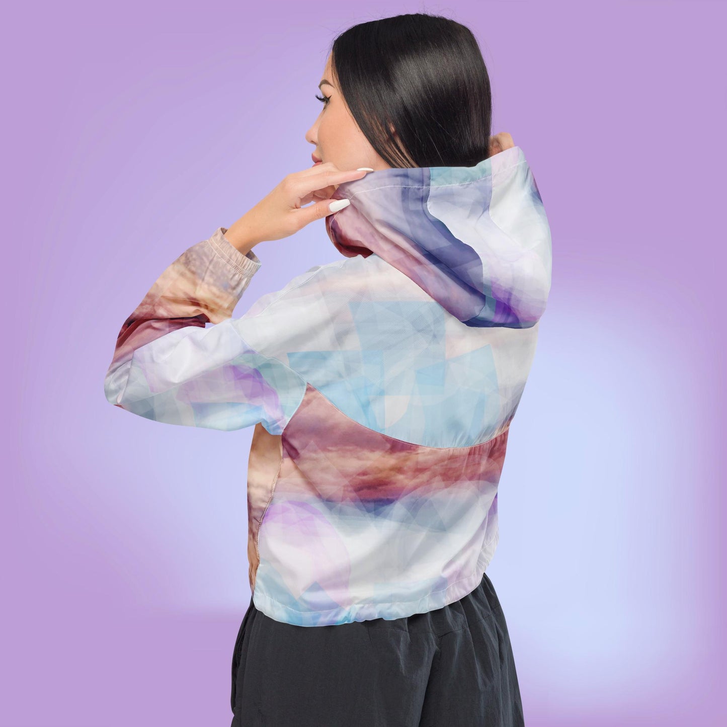 Andromeda:  Women’s cropped windbreaker