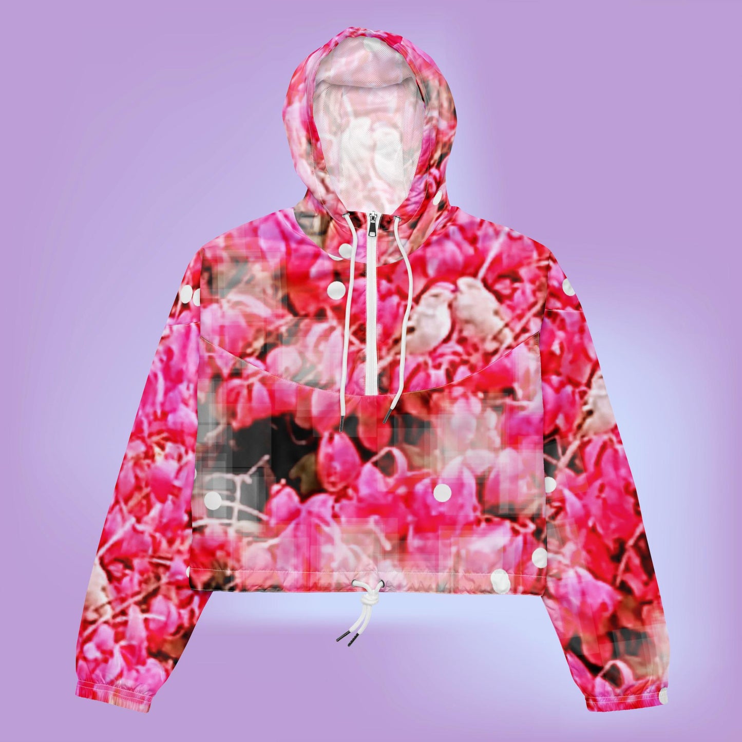 Sweet Birds:  Women’s cropped windbreaker