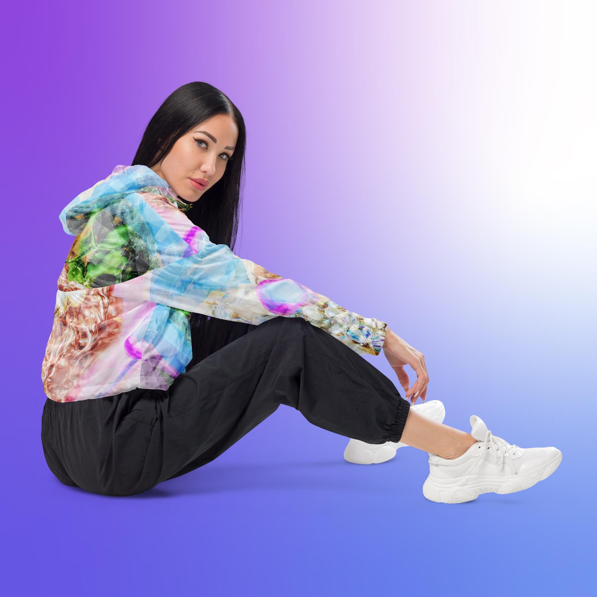 [RIBBONBIT] / ☆ Kaya Windbreaker / Ivory 2차) Kaya Windbreaker - Ivory - RIBBONBIT