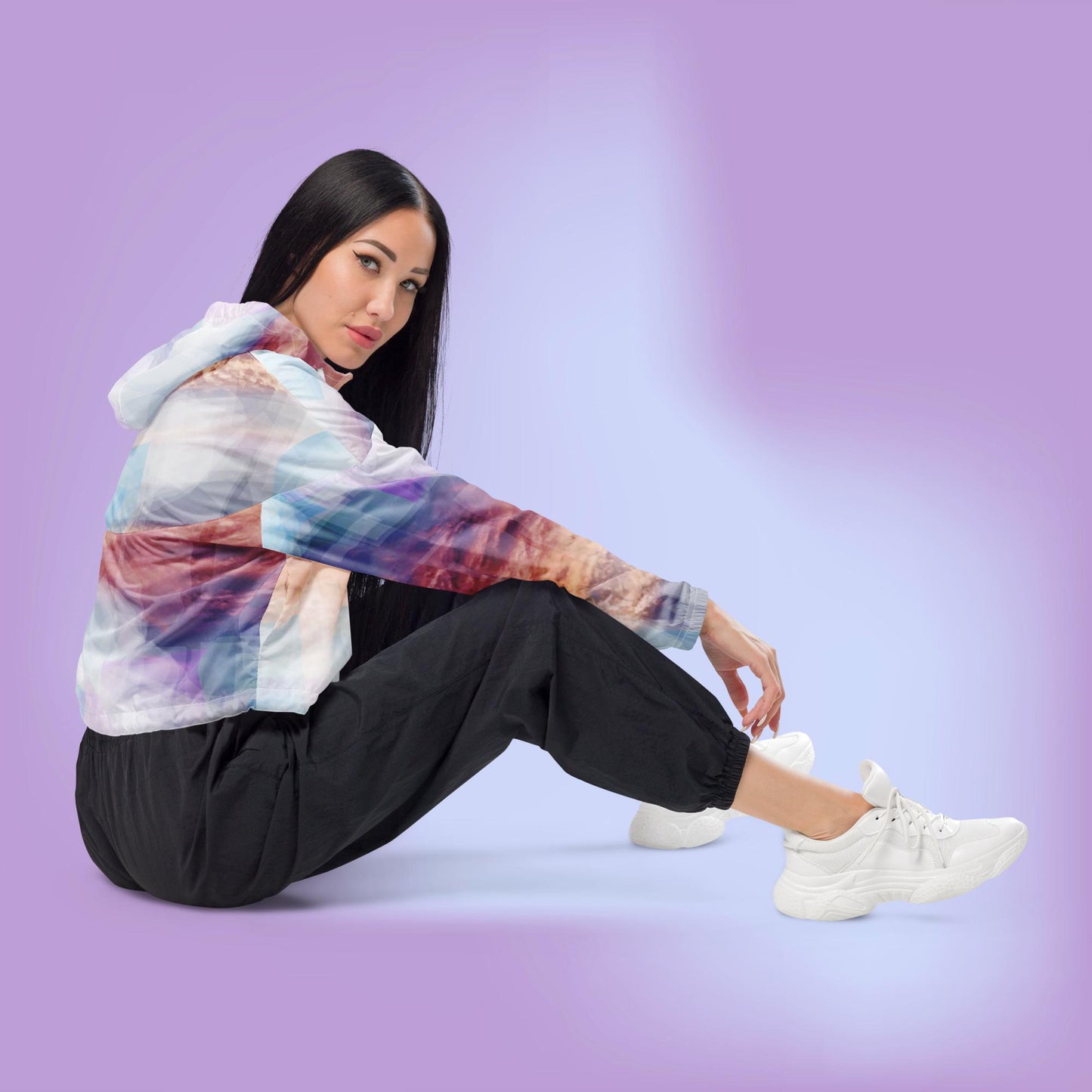 Andromeda:  Women’s cropped windbreaker