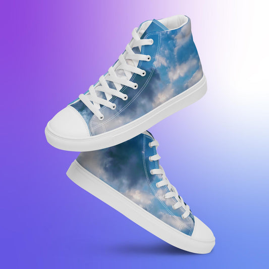 Break of Day: Women’s high top canvas shoes:  WH