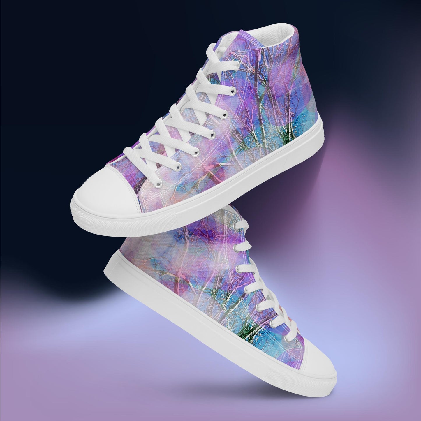 Woo hoo ; D  Women’s high top canvas shoes:  WH