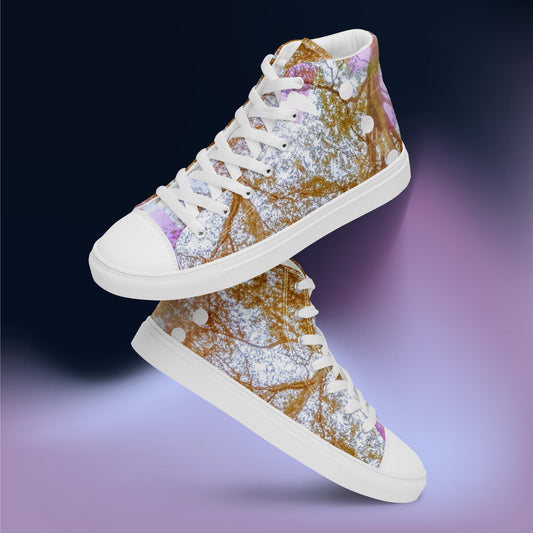 Auburn:  Women’s high top canvas shoes:  WH