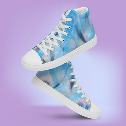 Cool Cool:  Women’s high top canvas shoes:  WH