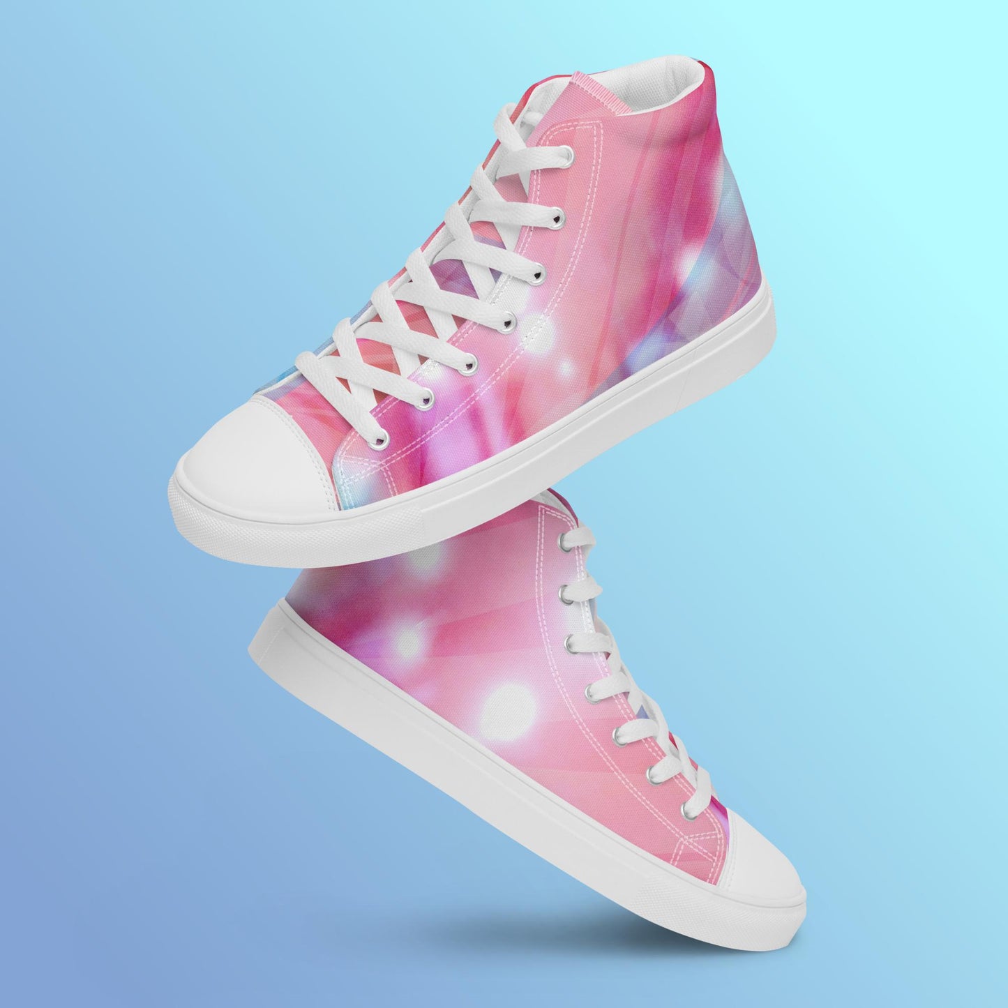 Luminous:  Women’s high top canvas shoes:  WH