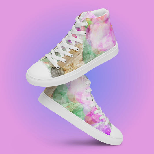 ViV:  Women’s high top canvas shoes:  WH