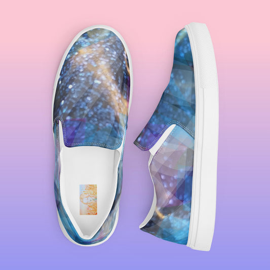 Sapphire Fuel:  Women’s slip-on canvas shoes